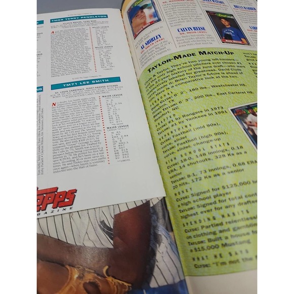 Ken Griffey Jr. Topps Magazine Collectors' Edition #9 Winter 1992 8 Card Insert - Picture 8 of 10